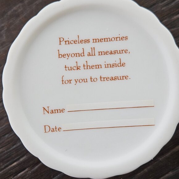 Russ Berrie 1990's Trinket Box June NWT/Box - Picture 4 of 10